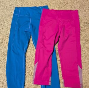 Bundle of Brooks crop Capri Tights